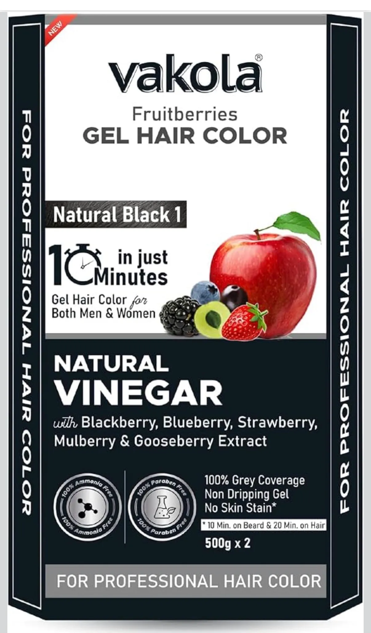vakola hair gel color